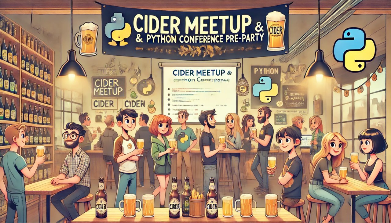 Обложка мероприятия Moscow Python Cider Meetup №23